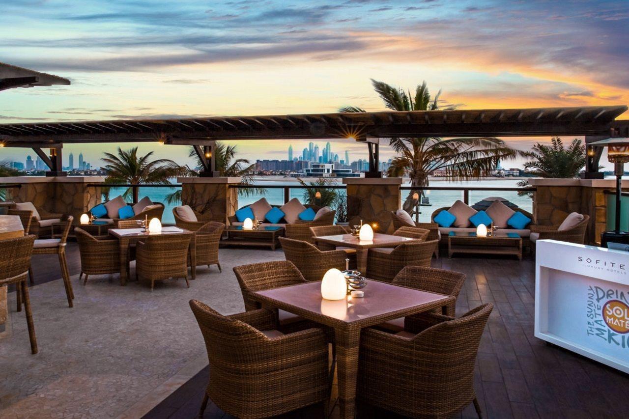 Sofitel Dubai Palm Apartments Exterior foto The View