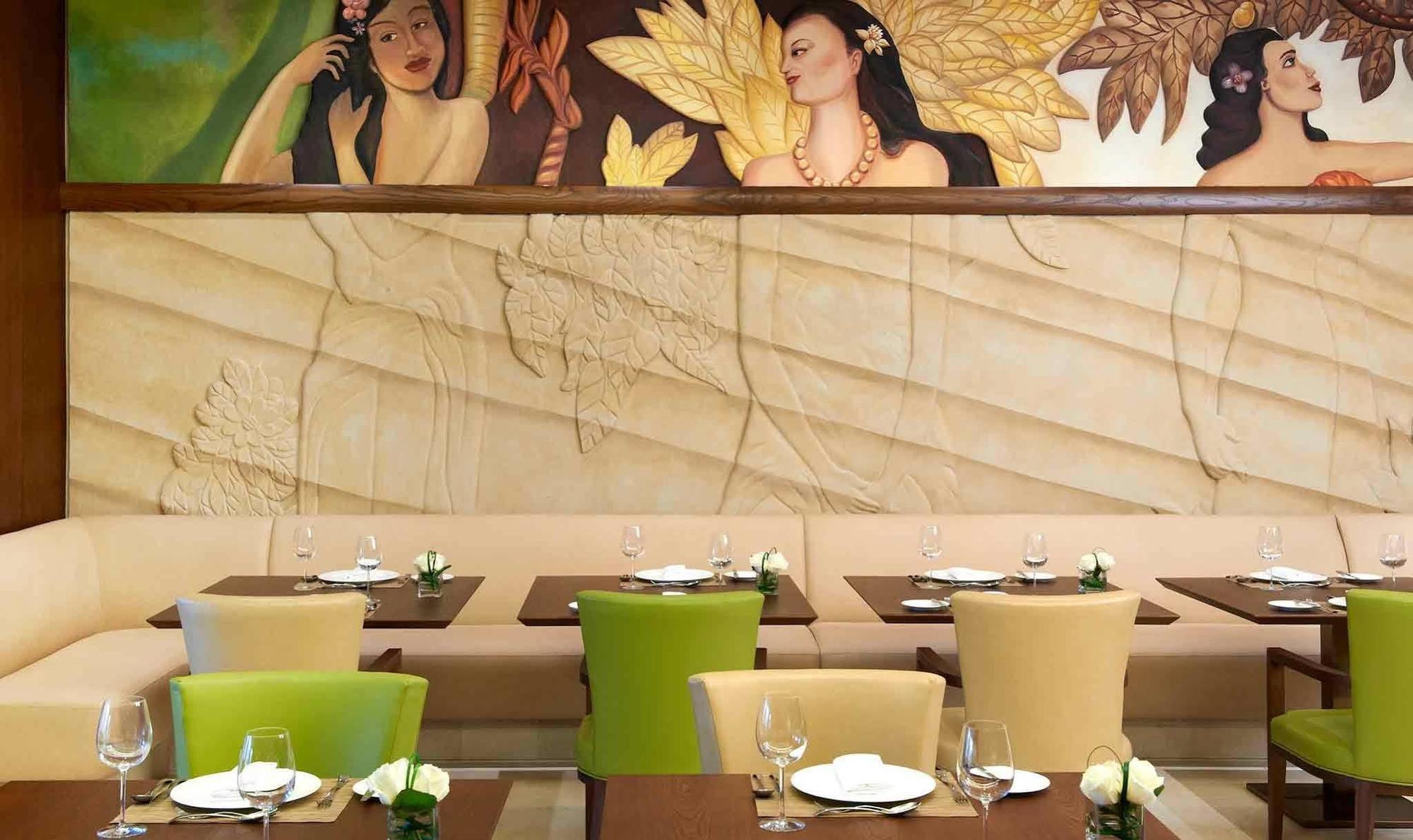 Sofitel Dubai Palm Apartments Exterior foto Interior of the restaurant